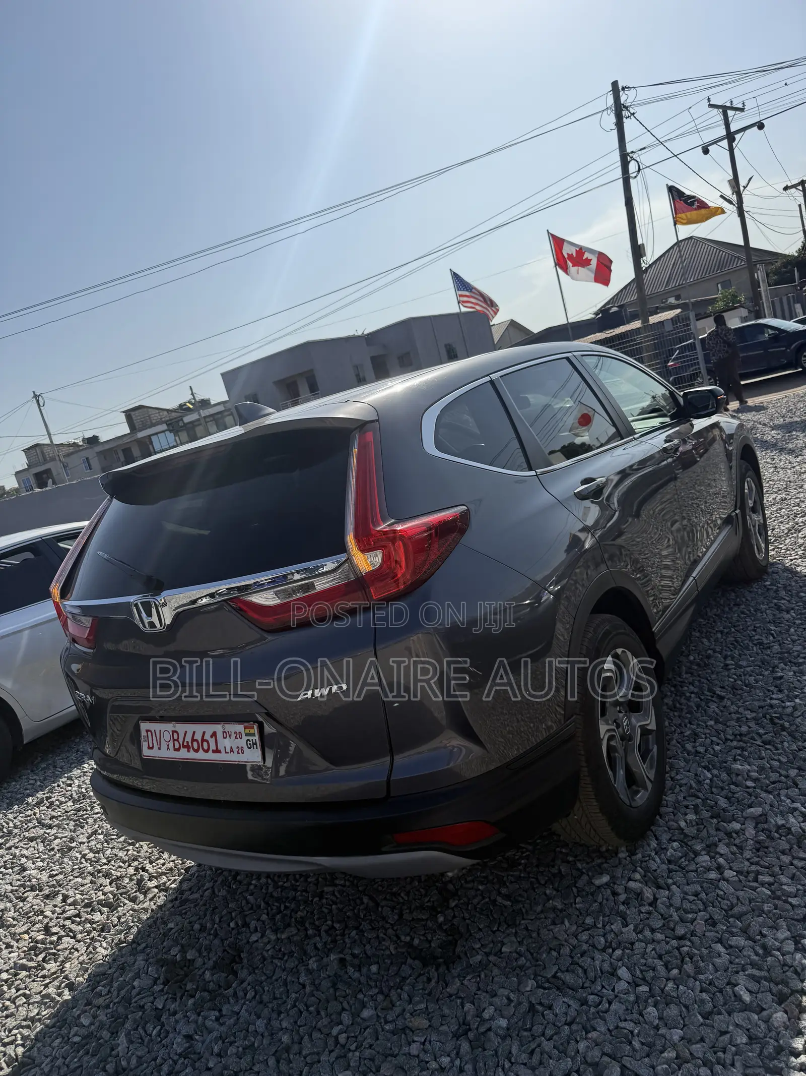 Honda CR-V EX-L 4dr SUV (1.5L 4cyl CVT) 2017 Gray