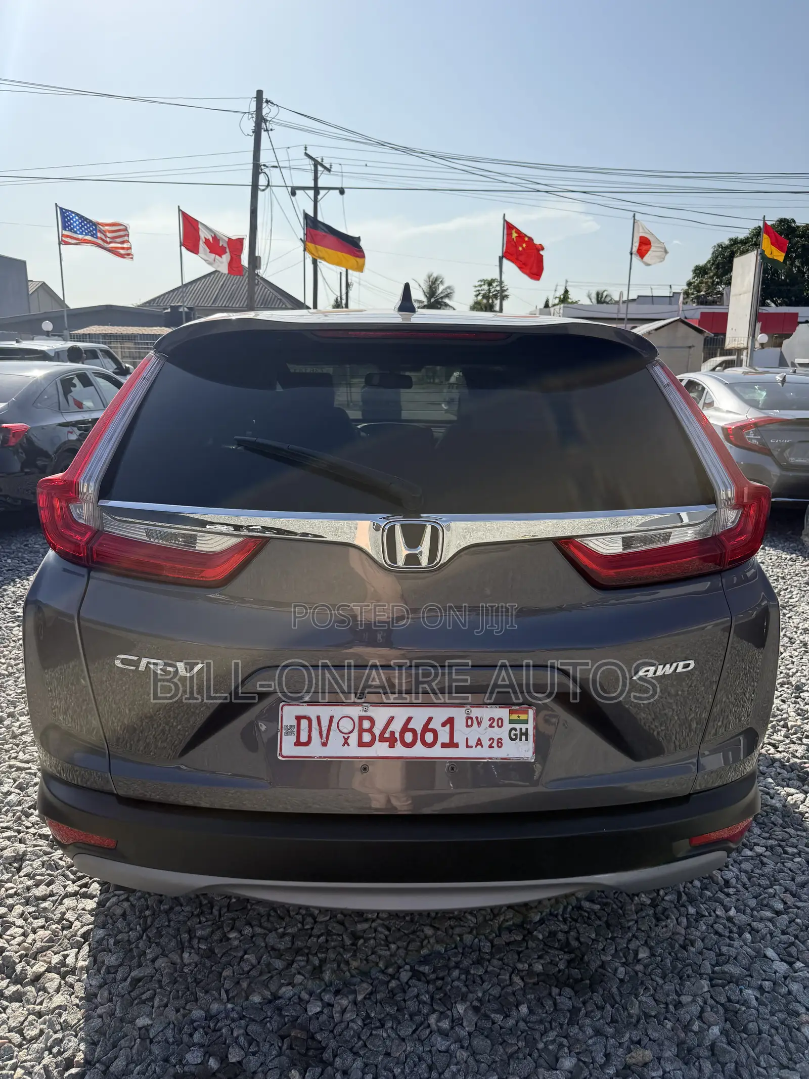Honda CR-V EX-L 4dr SUV (1.5L 4cyl CVT) 2017 Gray