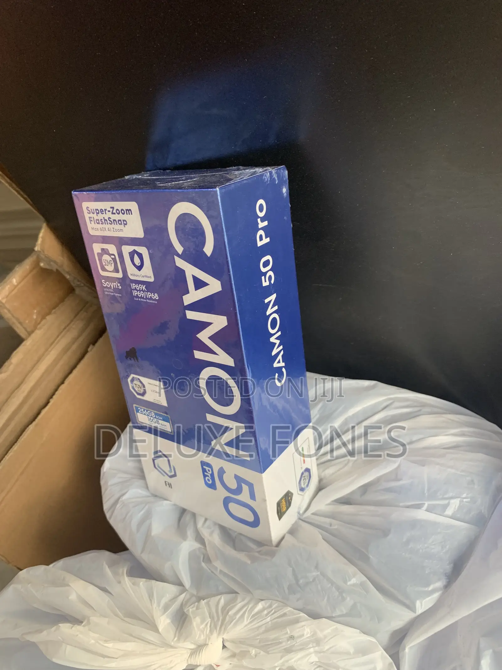New Tecno Camon 50 Pro 256 GB Blue
