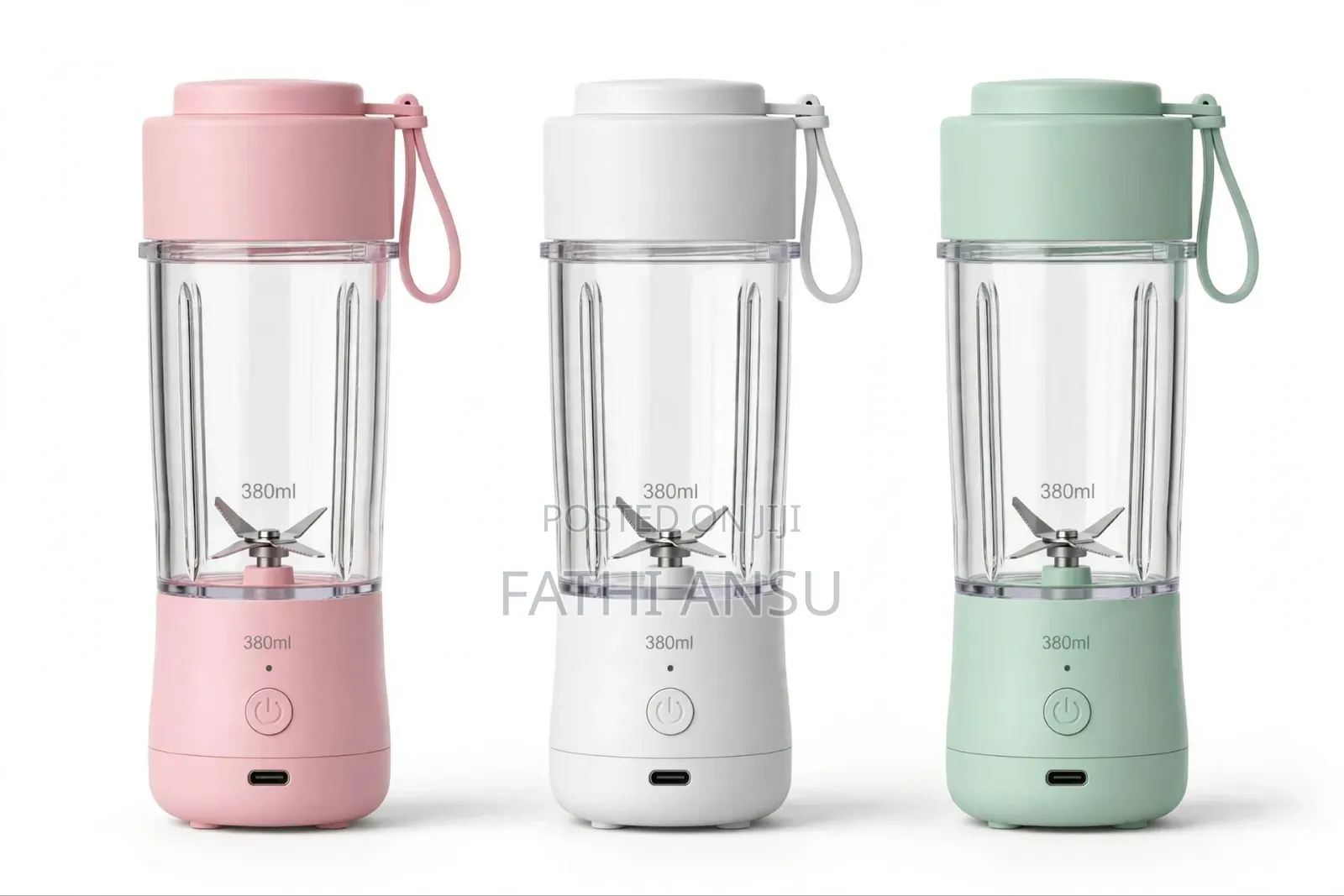 Portable Rechargeable Mini Blenders Reachable With Straw