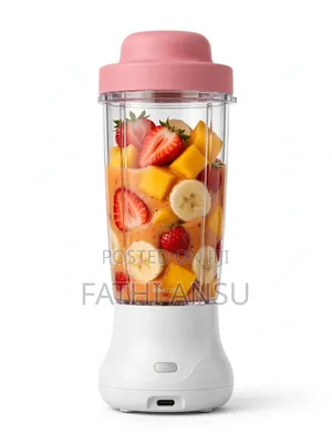 Portable Rechargeable Mini Blenders Reachable With Straw