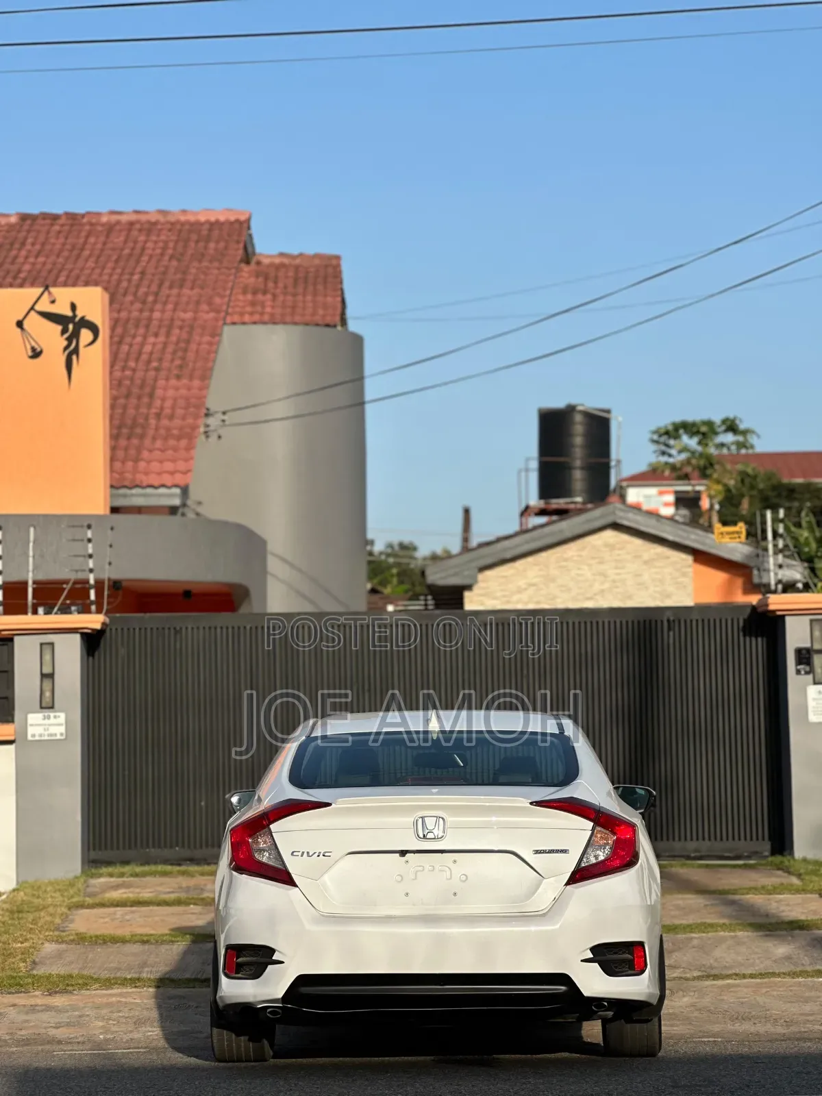 Honda Civic Touring 4dr Sedan (1.5L 4cyl) 2017 White