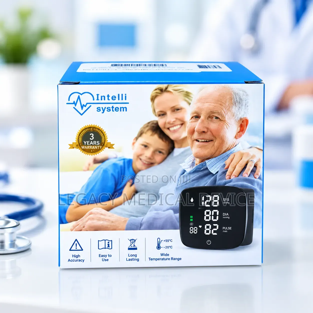 Smart Digital Wrist Blood Pressure Monitor