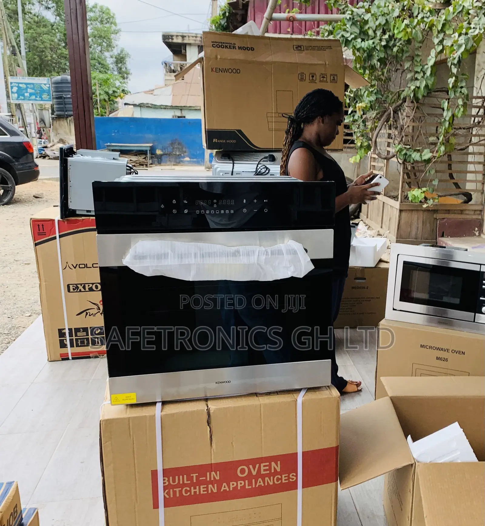 Efficiency Kenwood Inbuilt PureHeat Black Electric