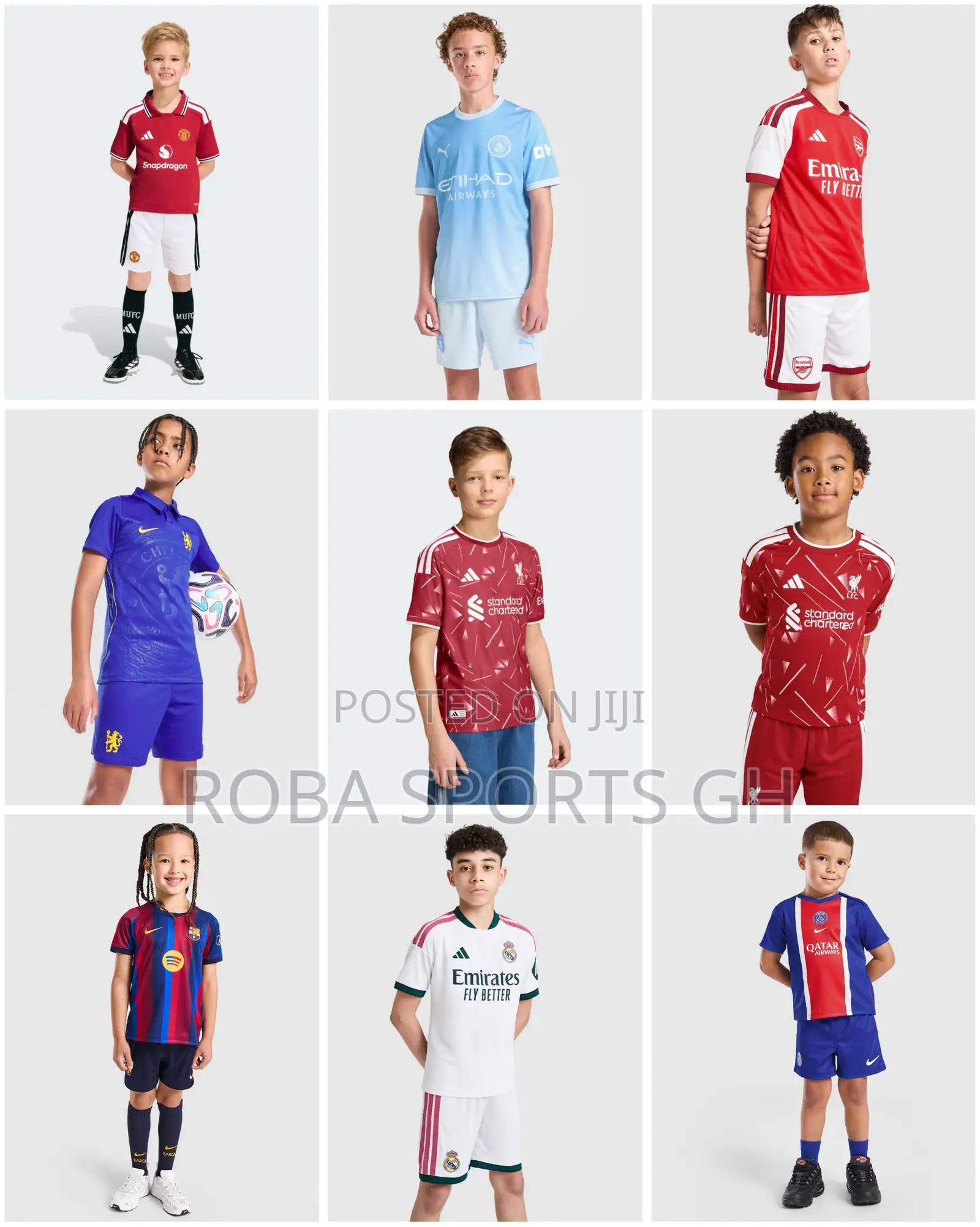 2026/27 Club Kids Jerseys