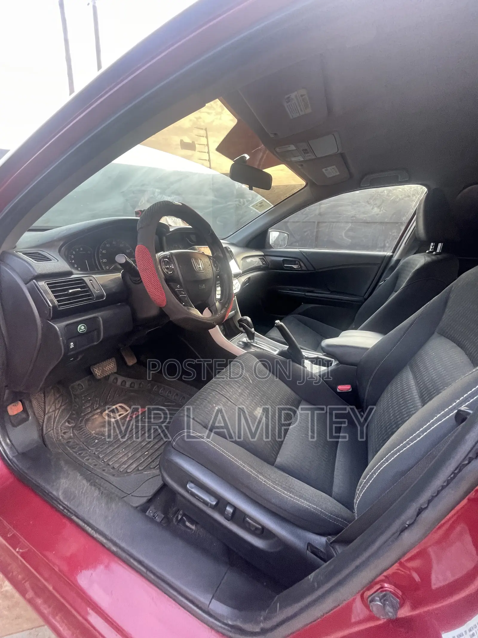 Honda Accord EX 4dr Sedan (2.4L 4cyl 6M) 2015 Red