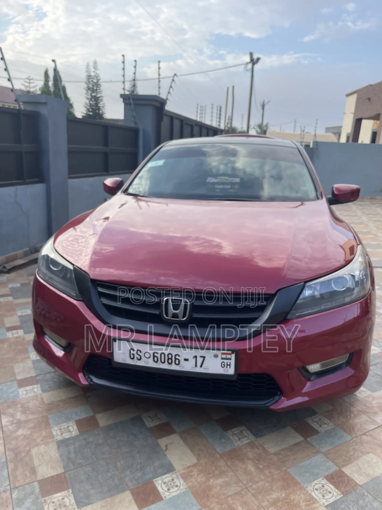 Honda Accord EX 4dr Sedan (2.4L 4cyl 6M) 2015 Red