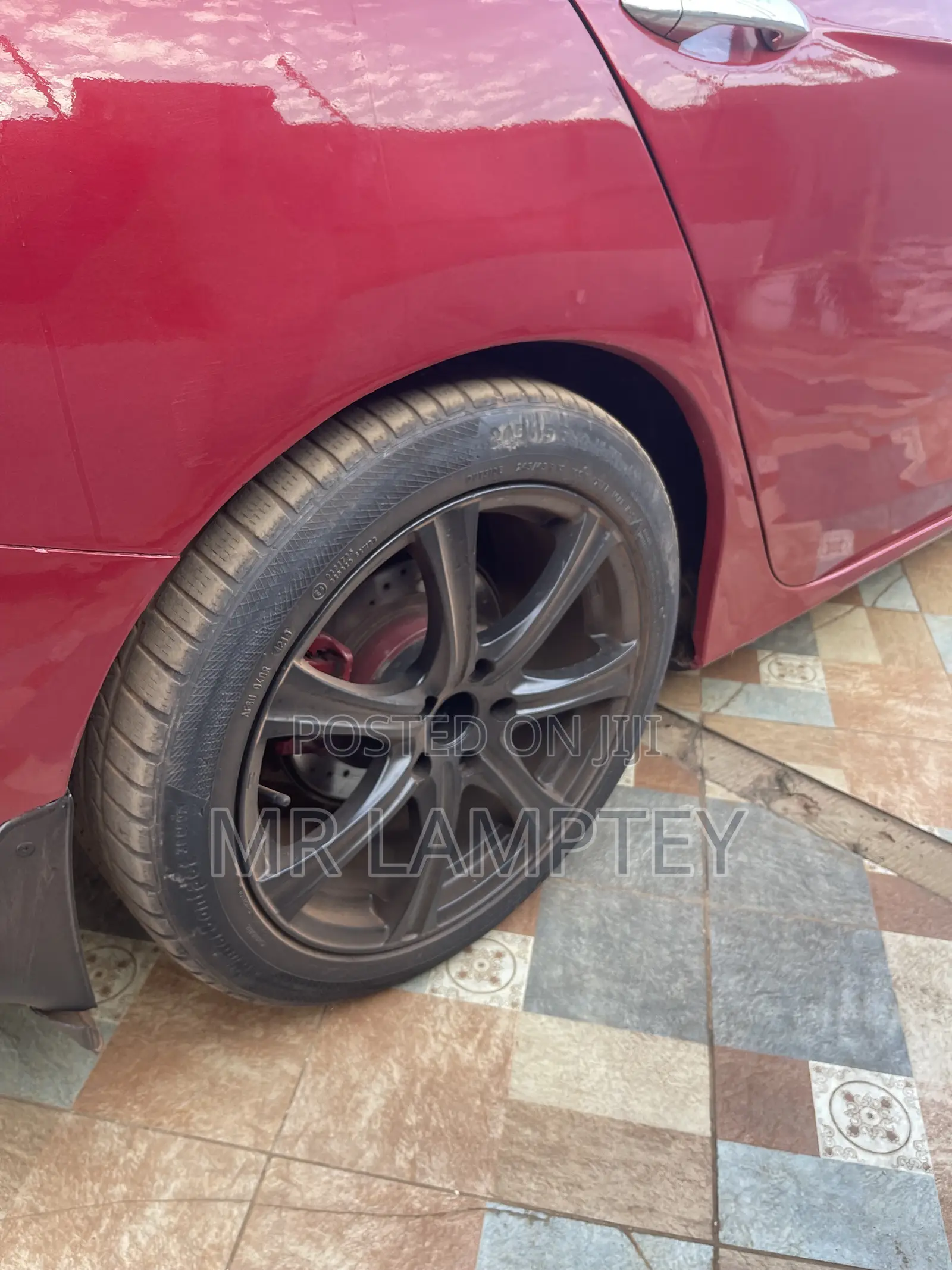 Honda Accord EX 4dr Sedan (2.4L 4cyl 6M) 2015 Red