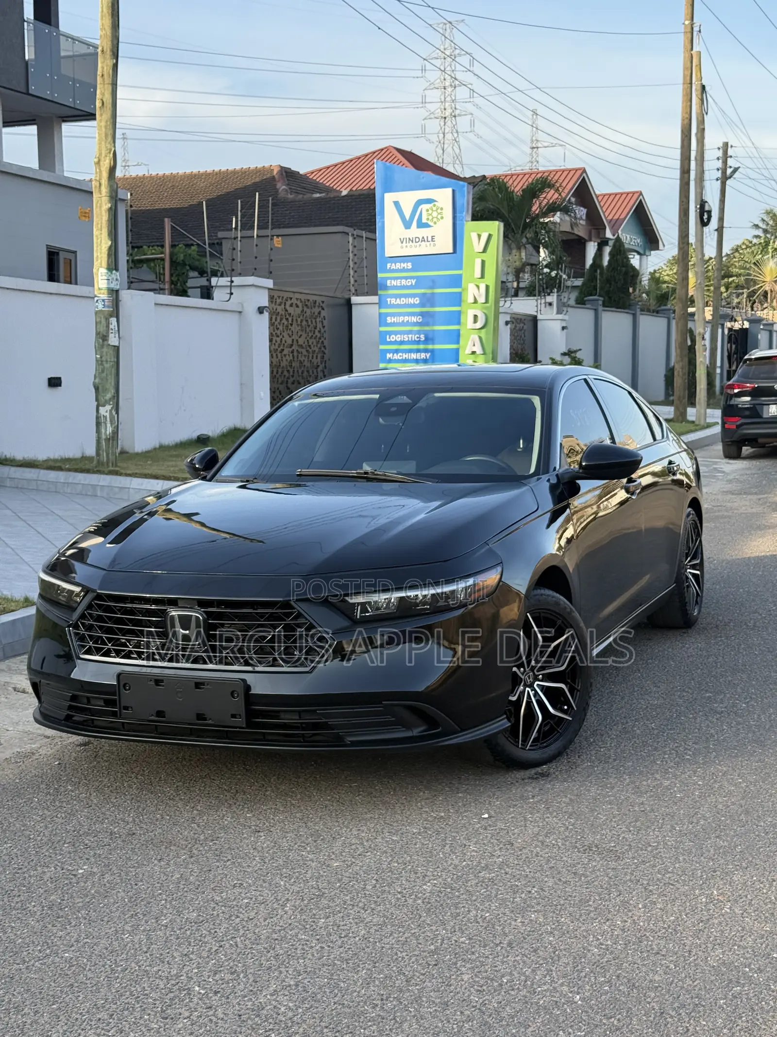 Honda Accord EX CVT 2024 Black