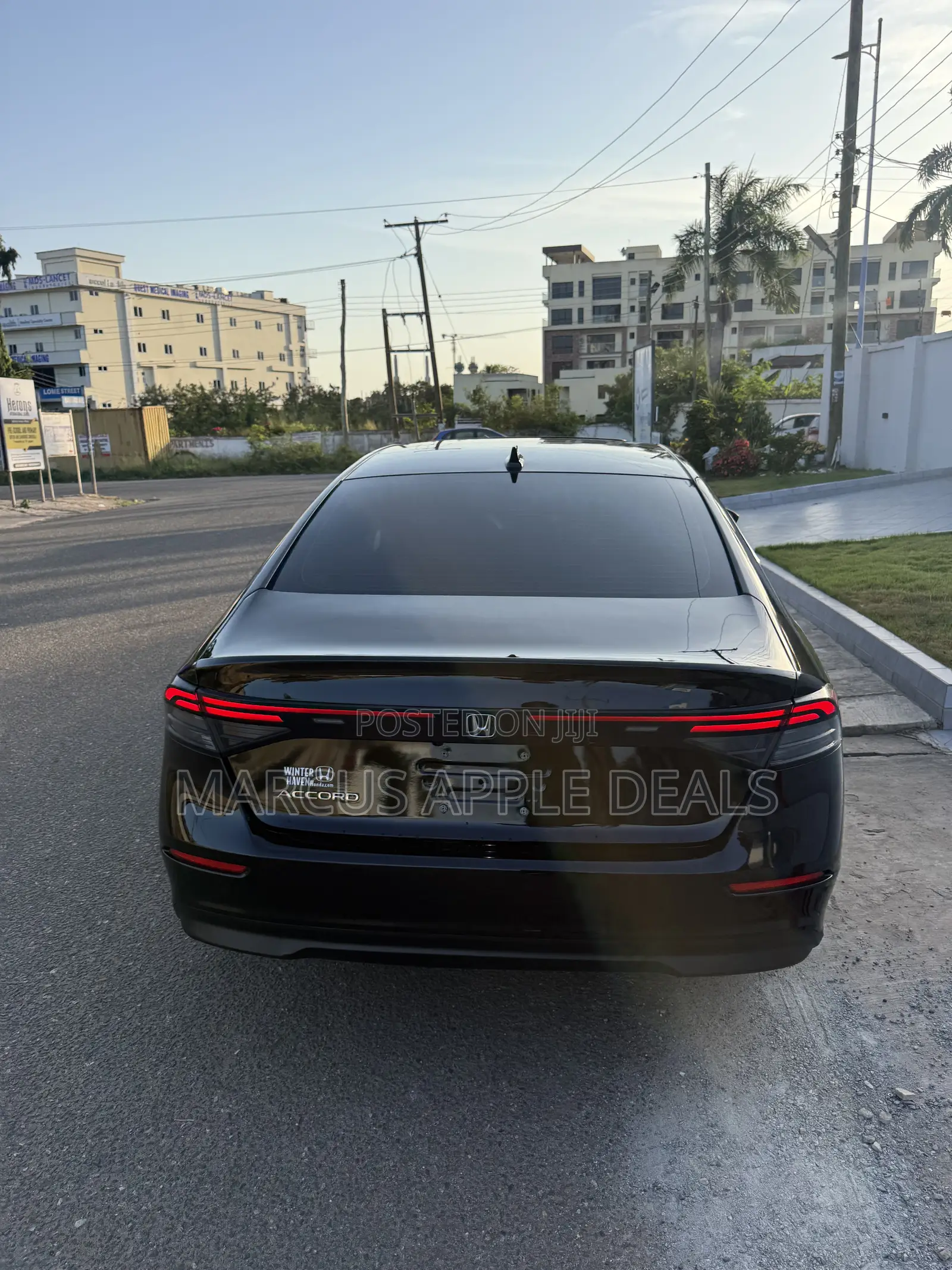 Honda Accord EX CVT 2024 Black