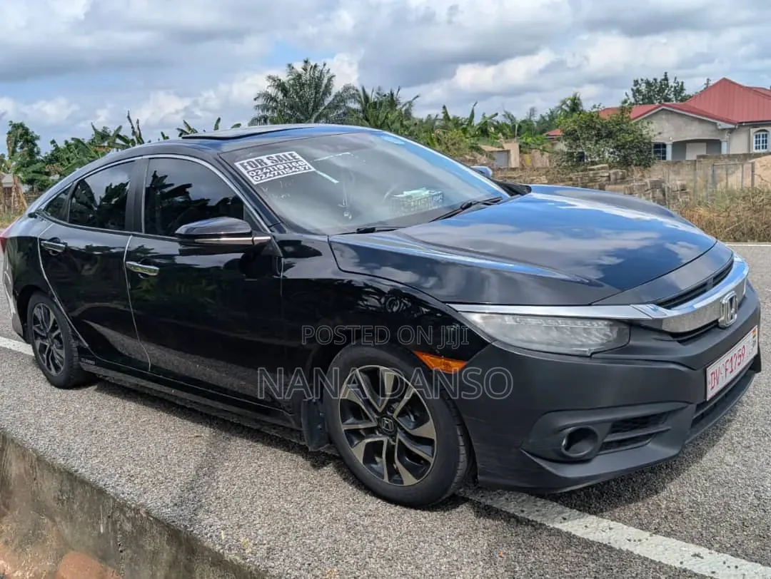 Honda Civic Touring 4dr Sedan (1.5L 4cyl) 2016 Black