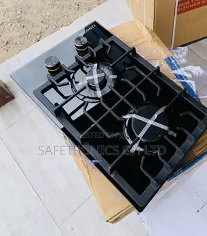 Try New Perfect 60cm Inbuilt Kenwood Black 2 Gas Hob