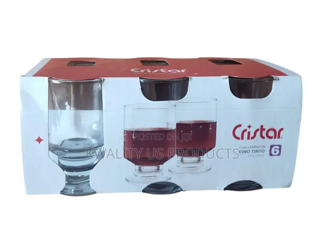 Cristar Lexington 6-Set Wine Glass - 6x170ml