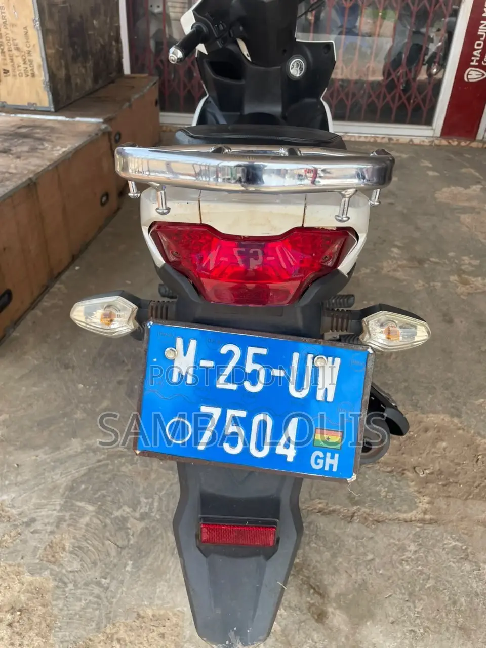 Haojue UH115/UH115S 2025 White