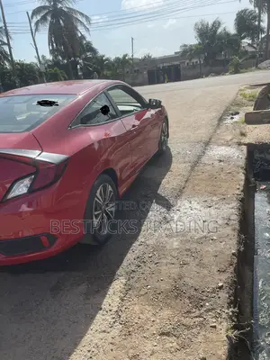 Honda Civic Touring Coupe 2018 Red