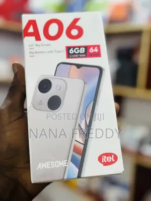 New Itel A06 64 GB Gold