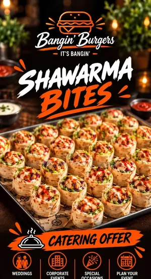 Catering Offer From Bangin Burgers Best Fastood in Ghana
