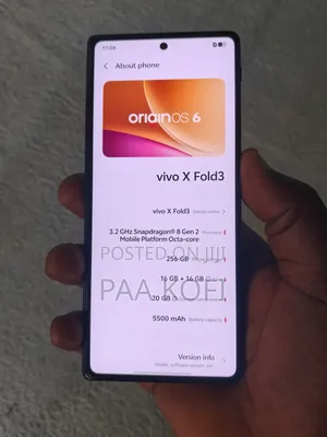 Vivo X Fold3 256 GB Black