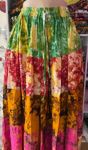 Tie and Dye Maxi Skirt