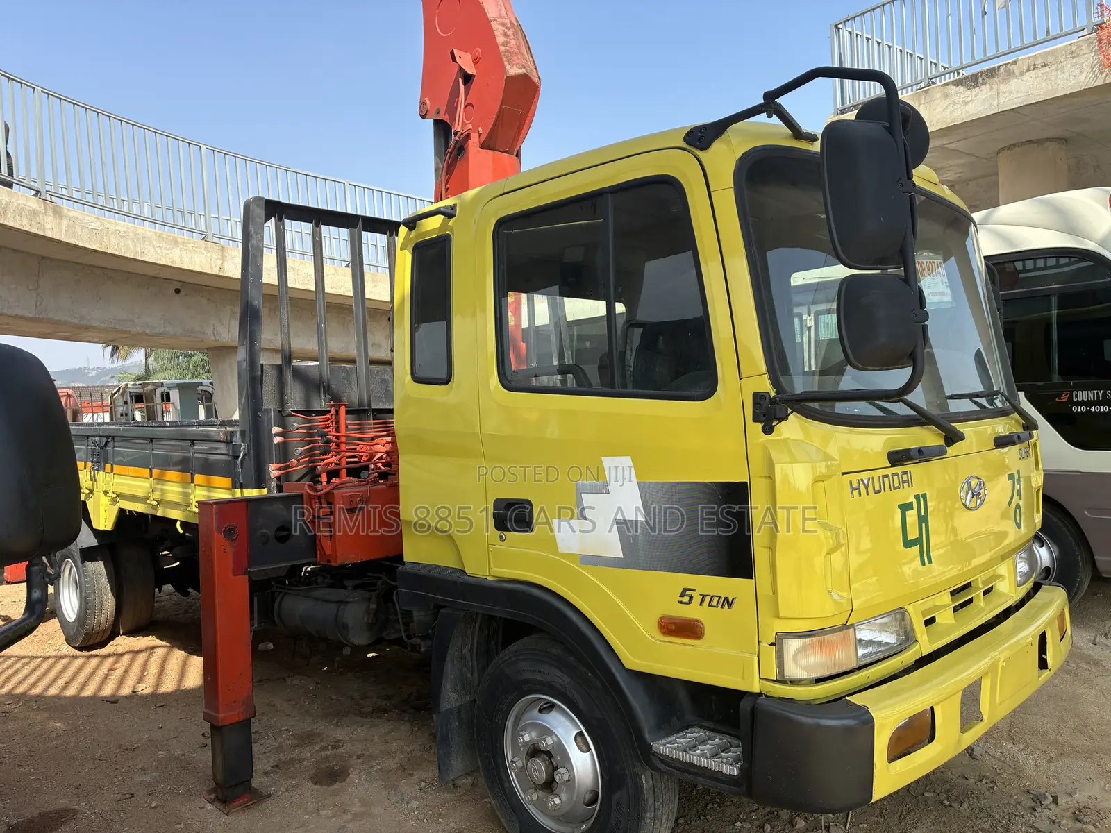 Hyundai Mega Crane Truck for Sale