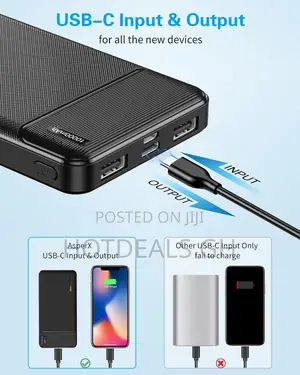 AsperX 2 Pack 10000mAh Portable Charger Dual USB Power Bank
