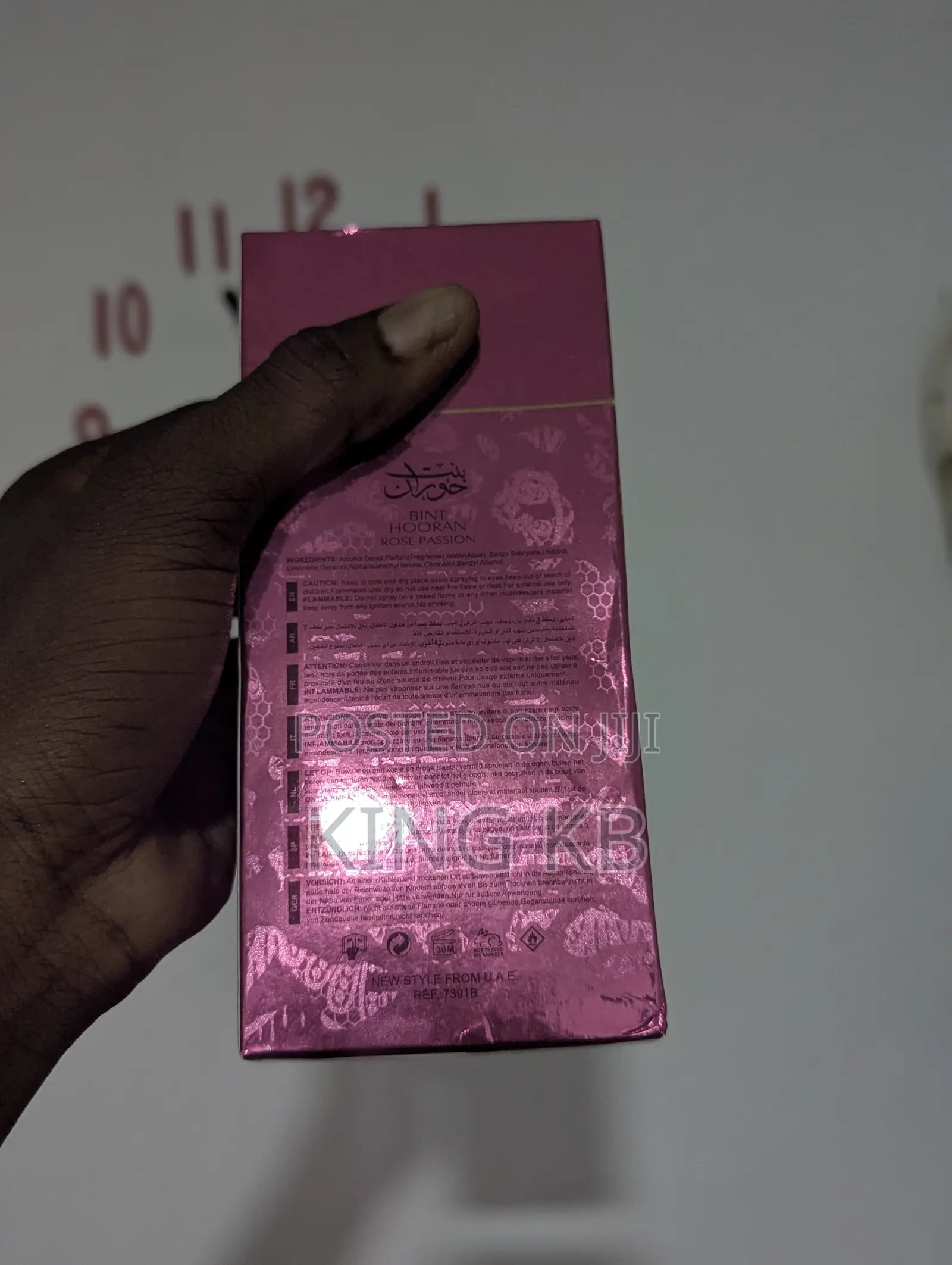 Bint Hooran Rose Passion Eau De Parfum - 100ml