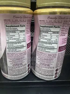 Nature Bounty Hair Growth Gummies