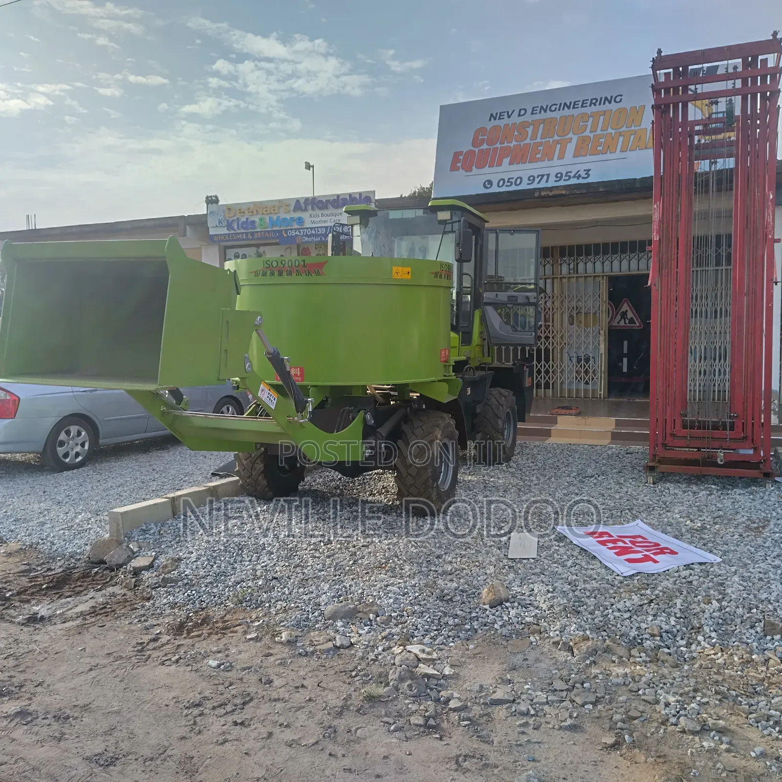 Concrete Mixer Self Loader