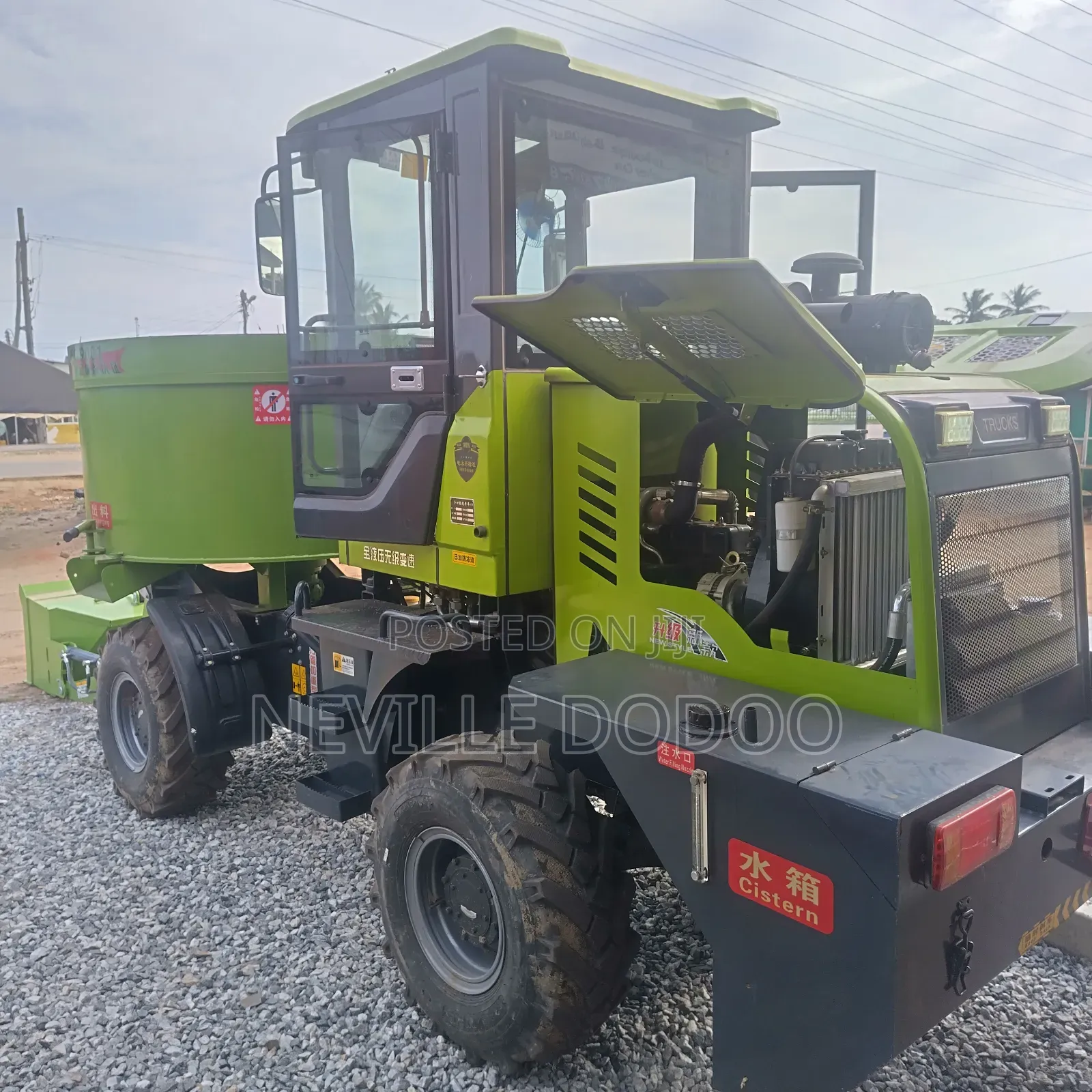 Concrete Mixer Self Loader