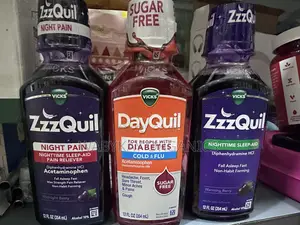 Vicks Nighttime Cough, Sleep Aid and Pain Reliver Luquid