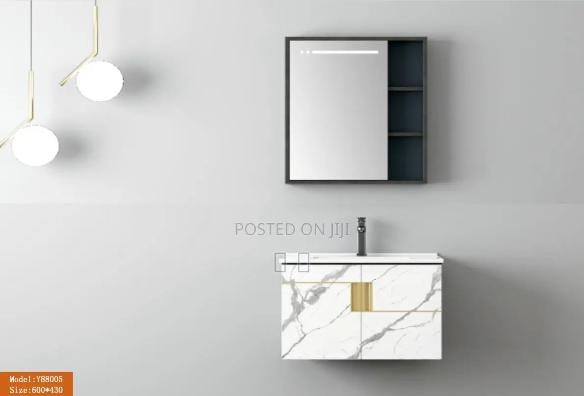 Bathroom Cabinet With Smart Mirror and Basin