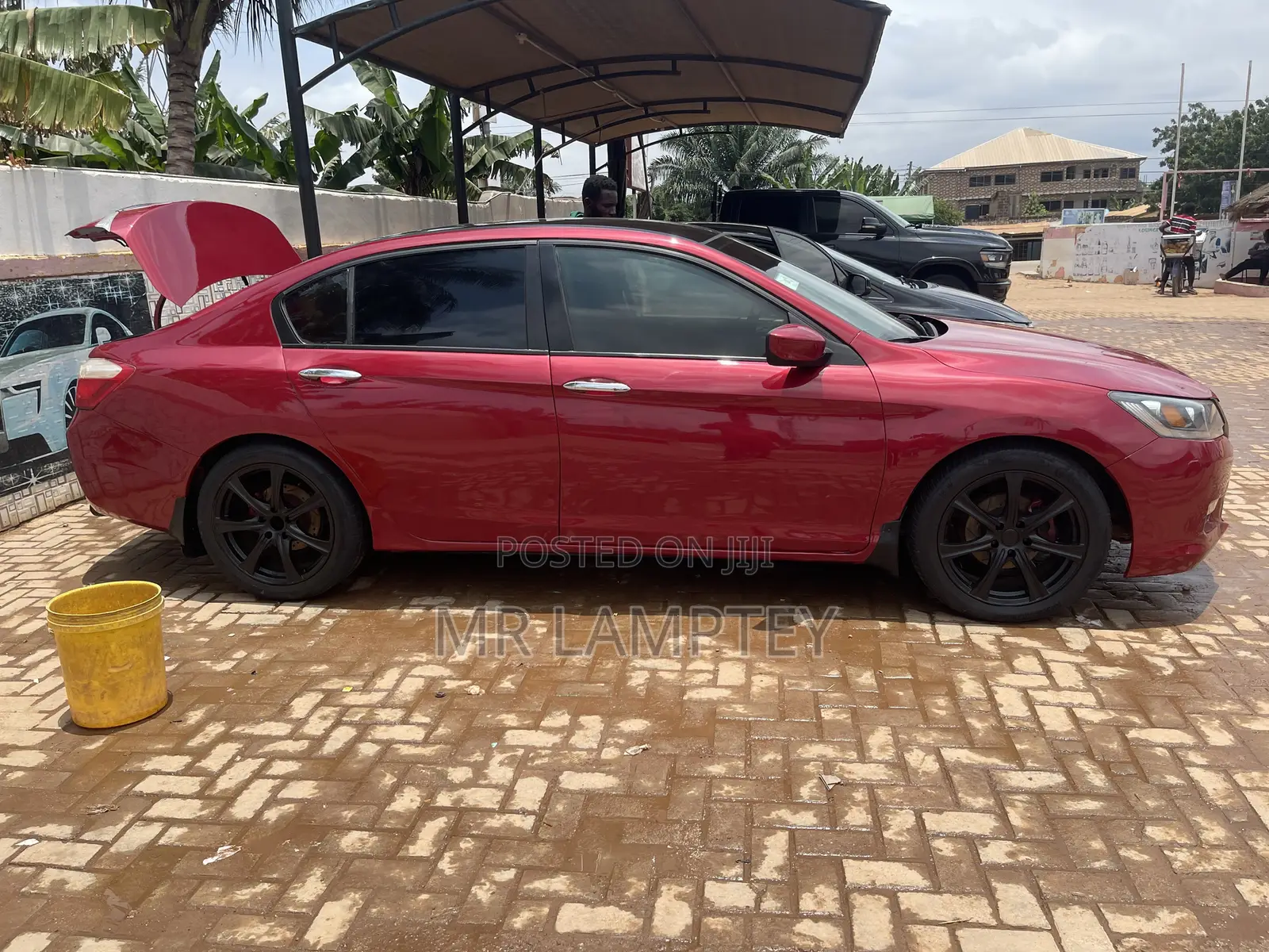 Honda Accord EX 4dr Sedan (2.4L 4cyl 6M) 2015 Red