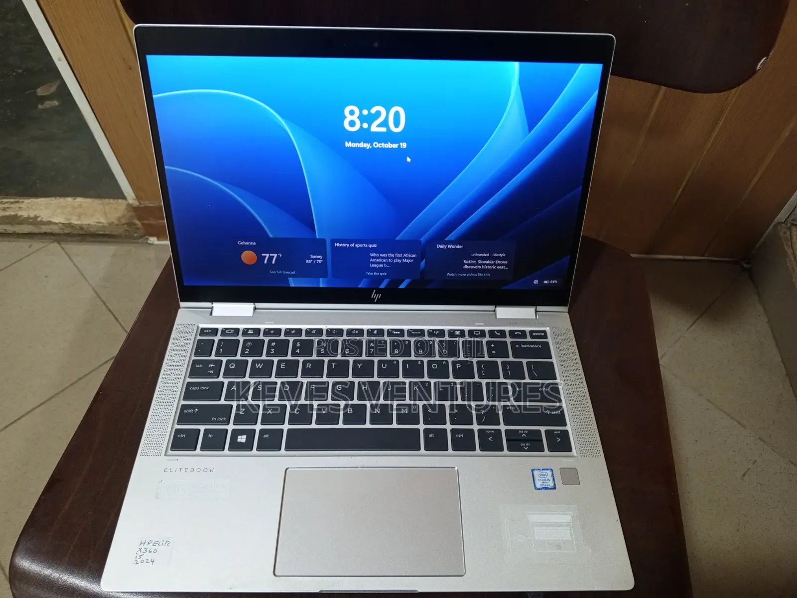 Laptop HP EliteBook x360 1030 G4 8GB Intel Core i5 SSD 256GB