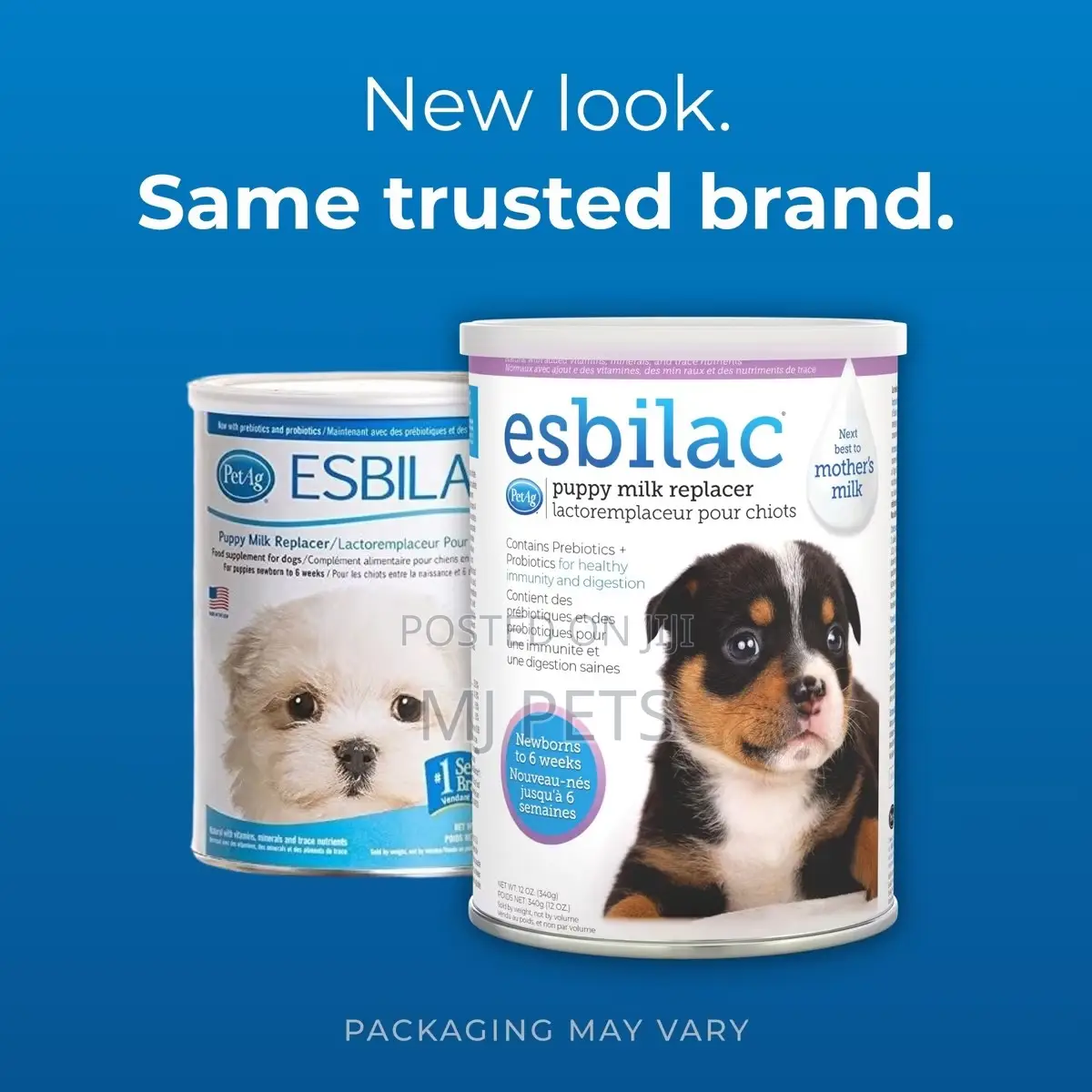 Esbilac Puppy Milk Replacer 28oz BIG FIBRR DRUM