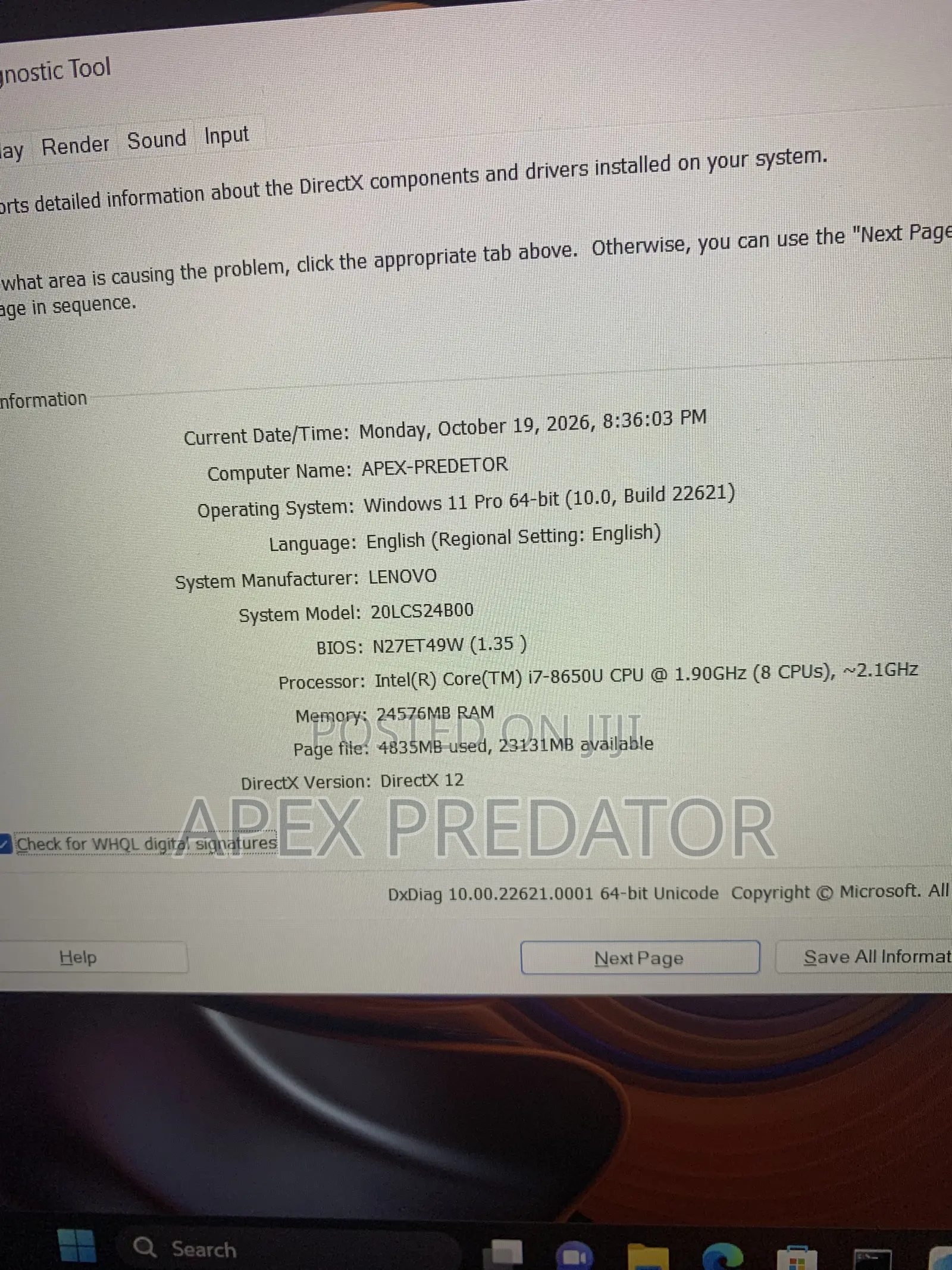 Laptop Lenovo ThinkPad P52 24GB Intel Core i7 SSD 256GB
