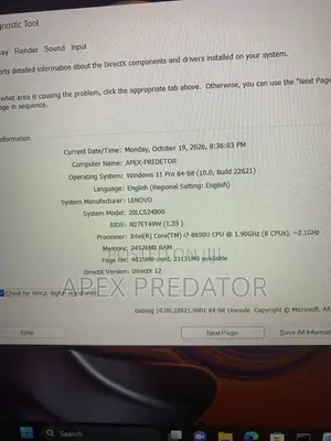 Laptop Lenovo ThinkPad P52 24GB Intel Core i7 SSD 256GB