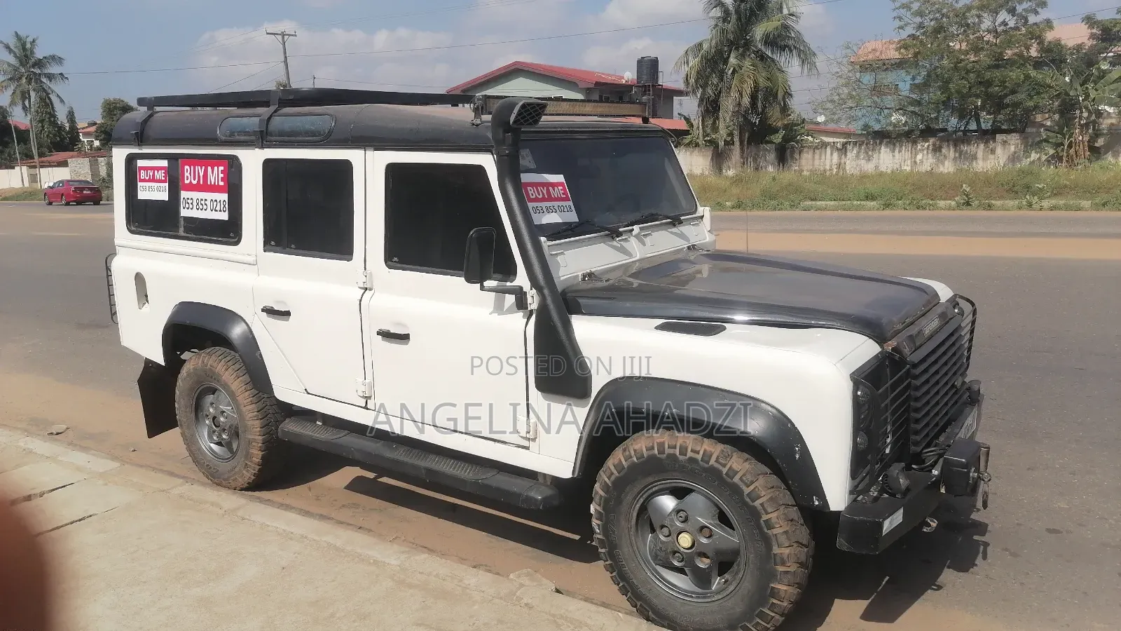 Land Rover Defender 1987 White