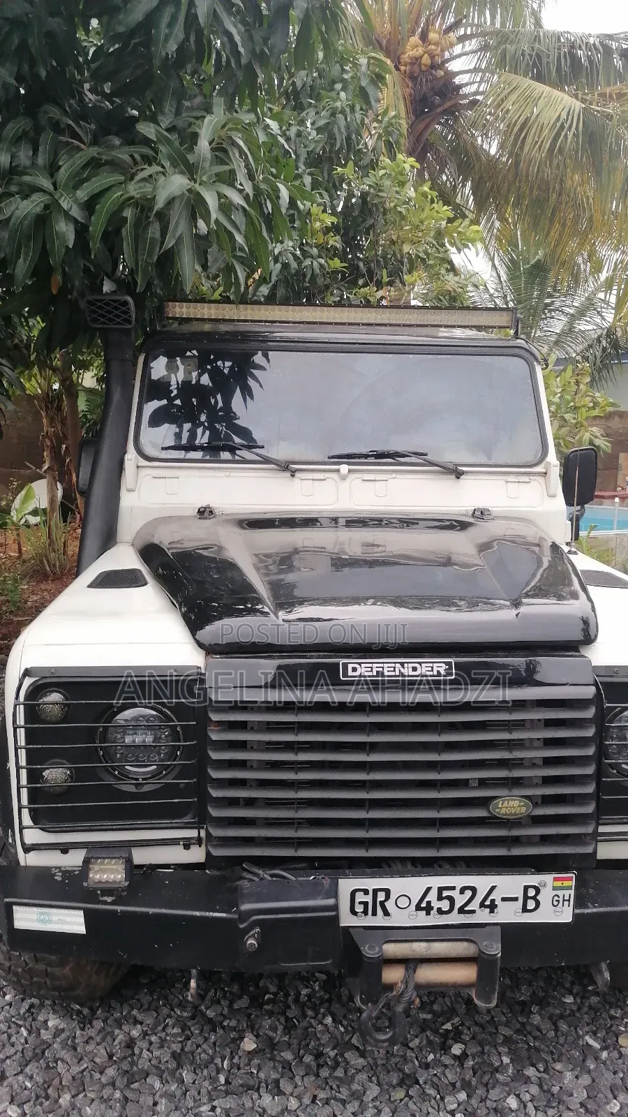 Land Rover Defender 1987 White