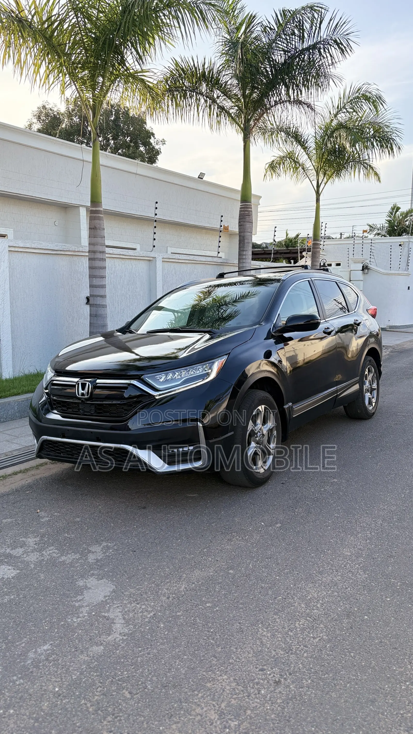 Honda CR-V EX AWD 2018 Black