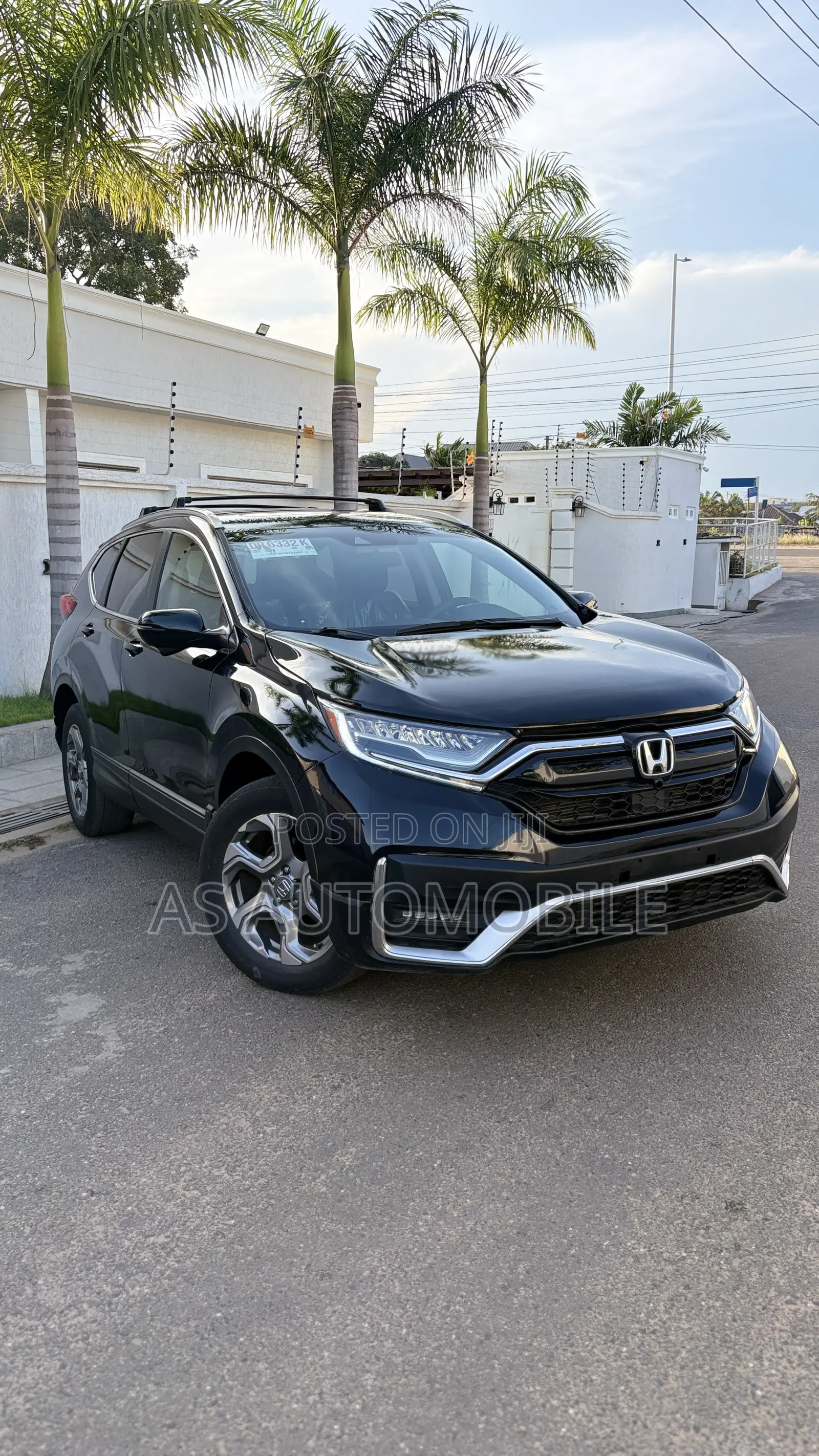 Honda CR-V EX AWD 2018 Black
