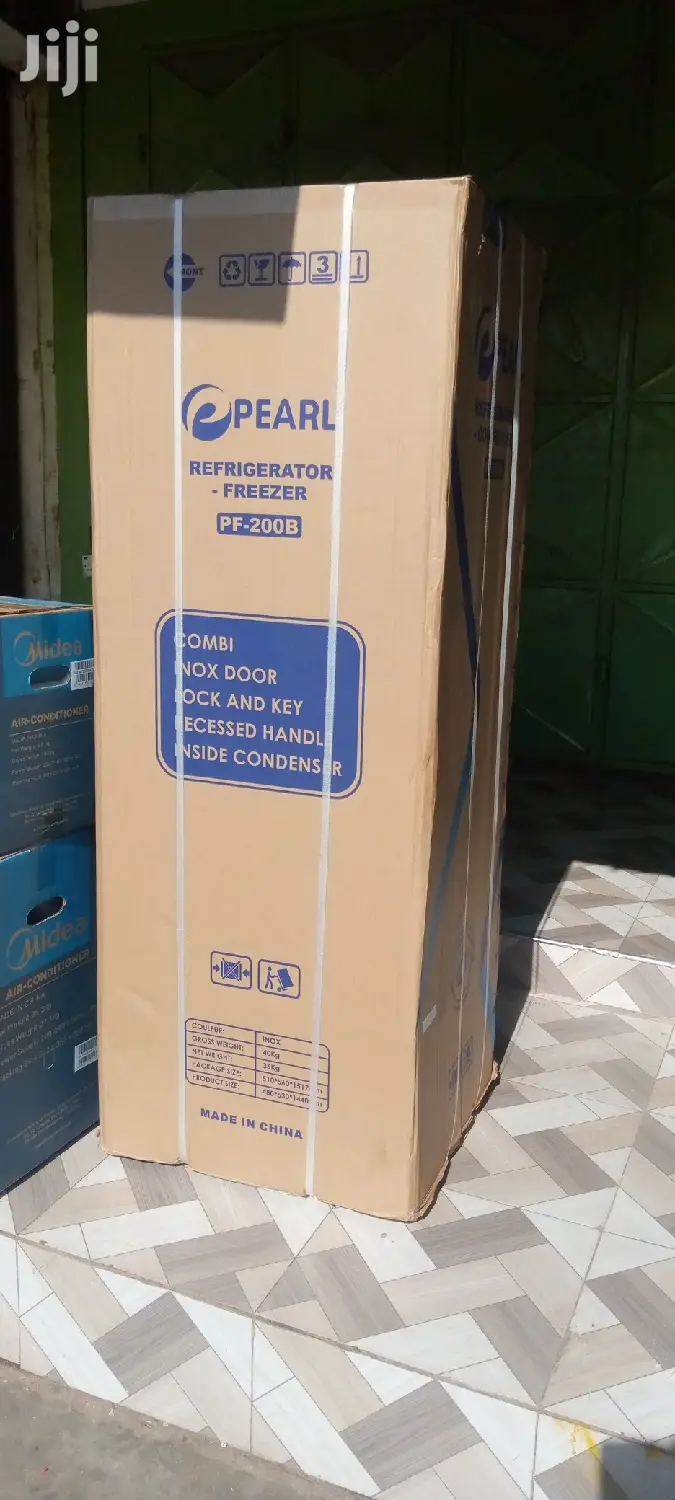New Double Door Fridge- Pearl 200b