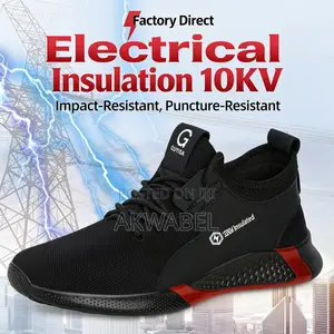 10KV Breathable Electrical Safety Shoes - Puncture Resistant