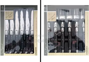 Lou Laguiole Knife Set 6 Piece or Forks Set 6 Piece Original Box- New