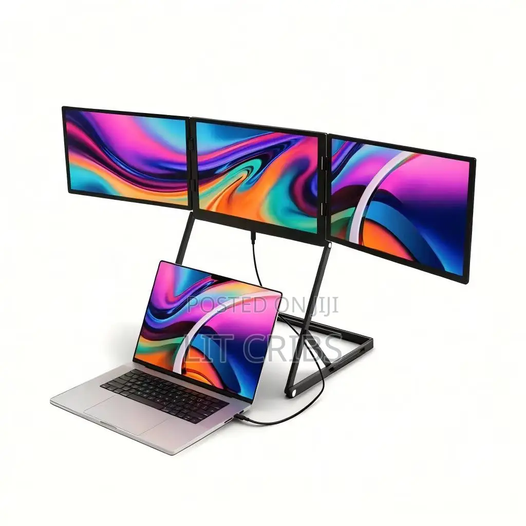 14′′ Triple Screen Laptop Monitor Extender