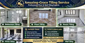 Professional Tiler in Accra | Wall & Floor Tiling | All Designs