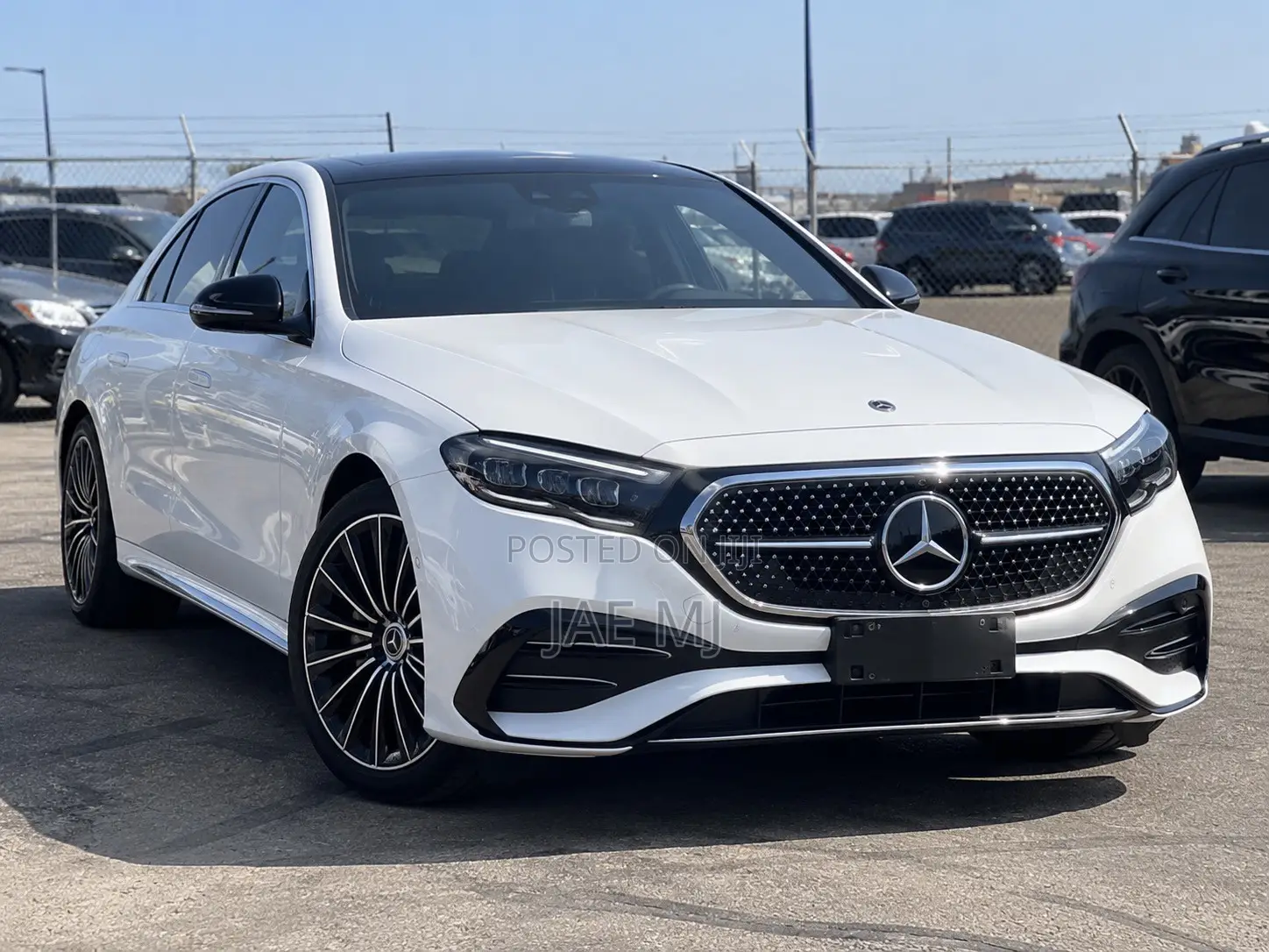 New Mercedes-Benz E300 2024 White
