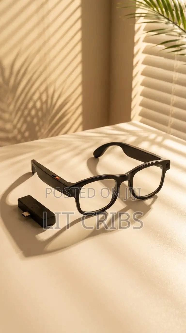AI Camera Glasses With Mini Power Bank