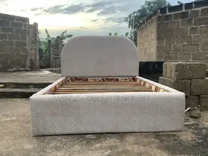 Cloud Soft Curved Upholstered Bed Frame