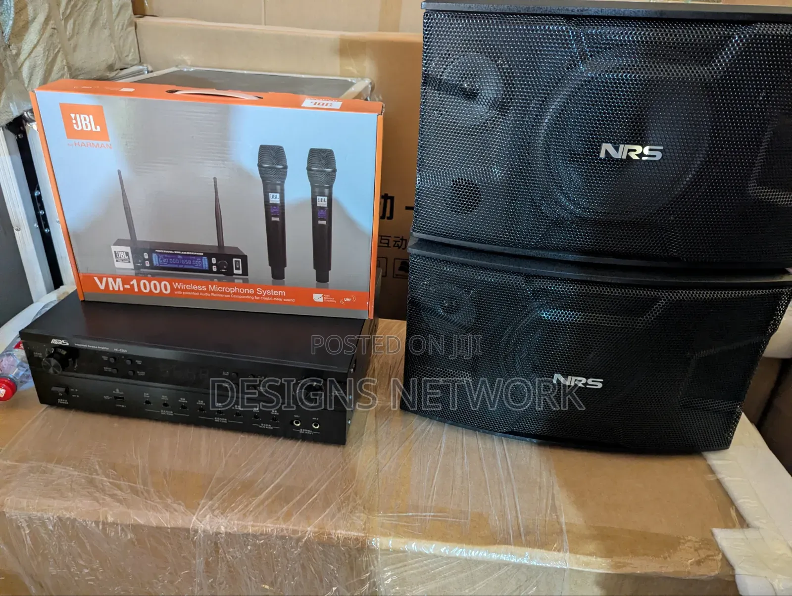 Discount Package - Two Speakers, Microphone, Amplifier