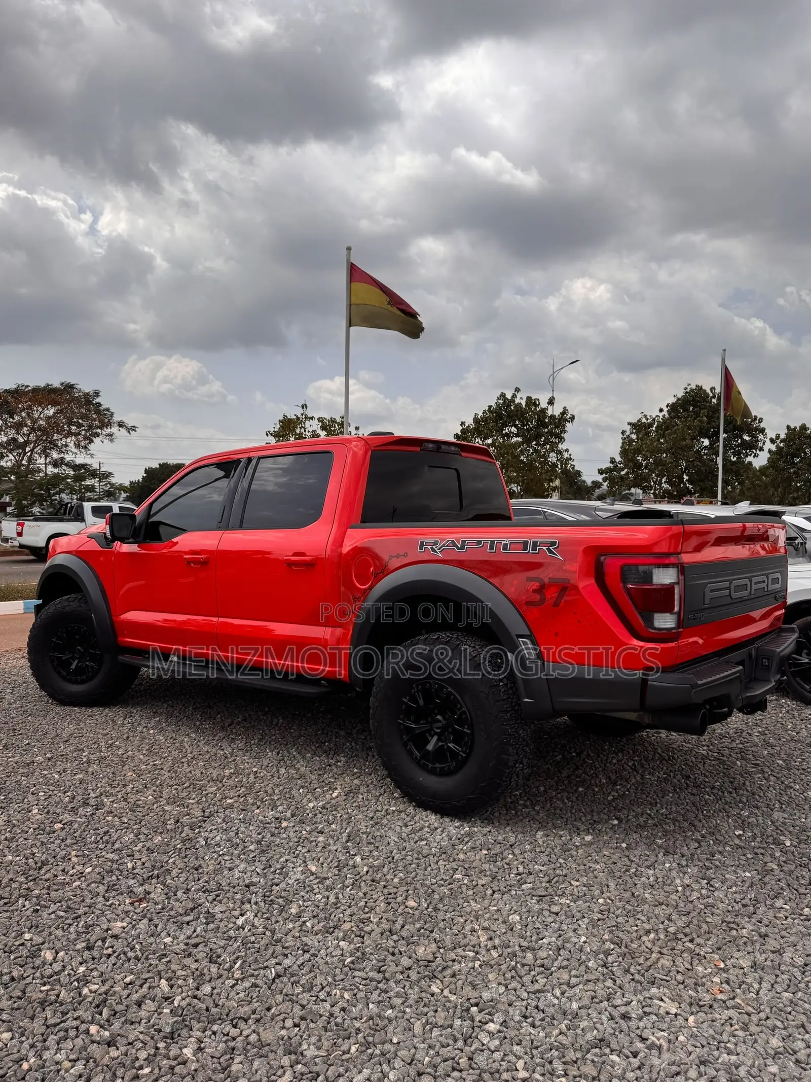 Ford F-150 Raptor 2023 Orange